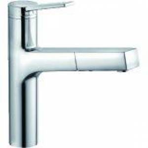 Смеситель для кухни Kludi Zenta с выдвижным изливом